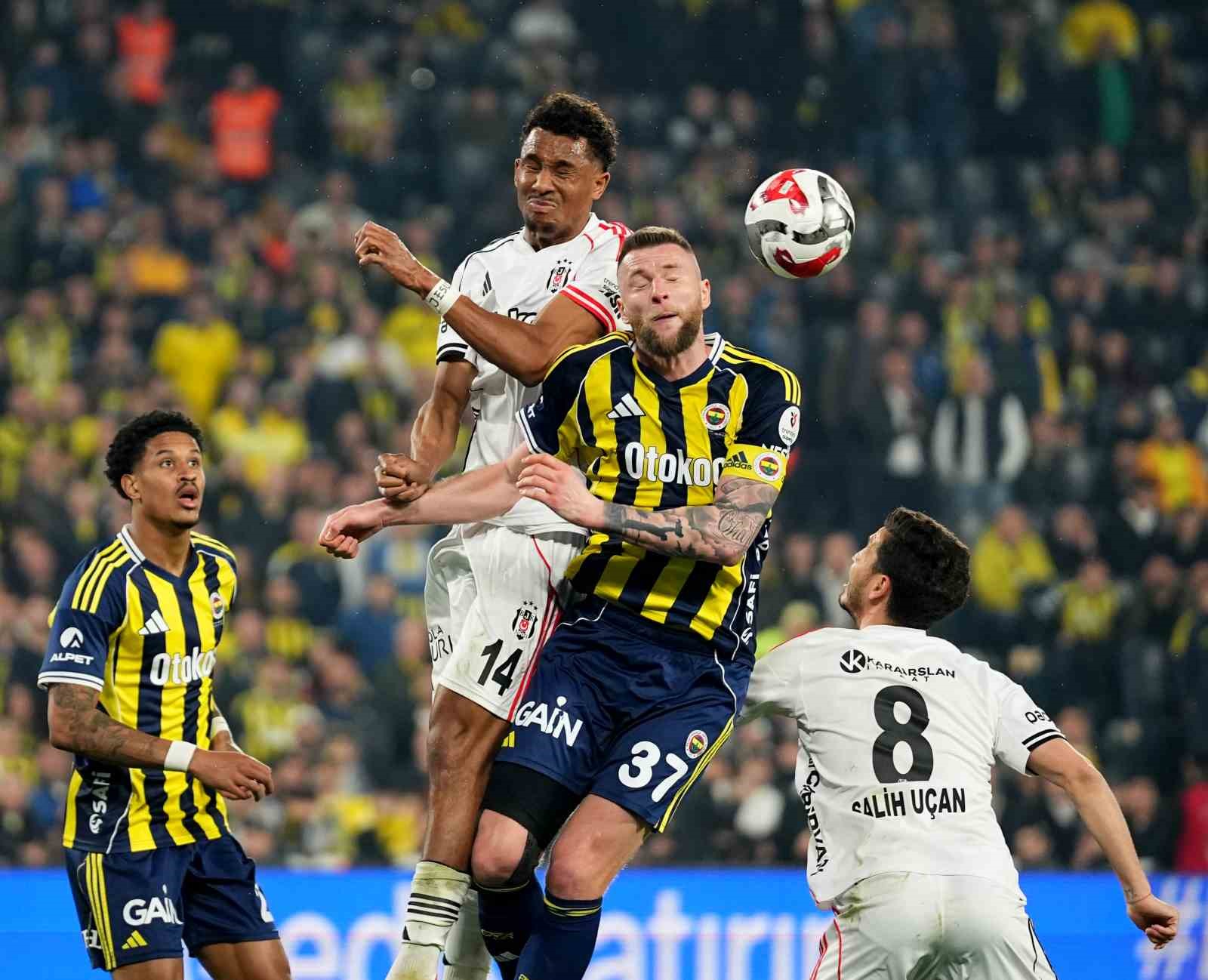 Trendyol Süper Lig: Fenerbahçe: 1 - Beşiktaş: 0 (Maç sonucu)

