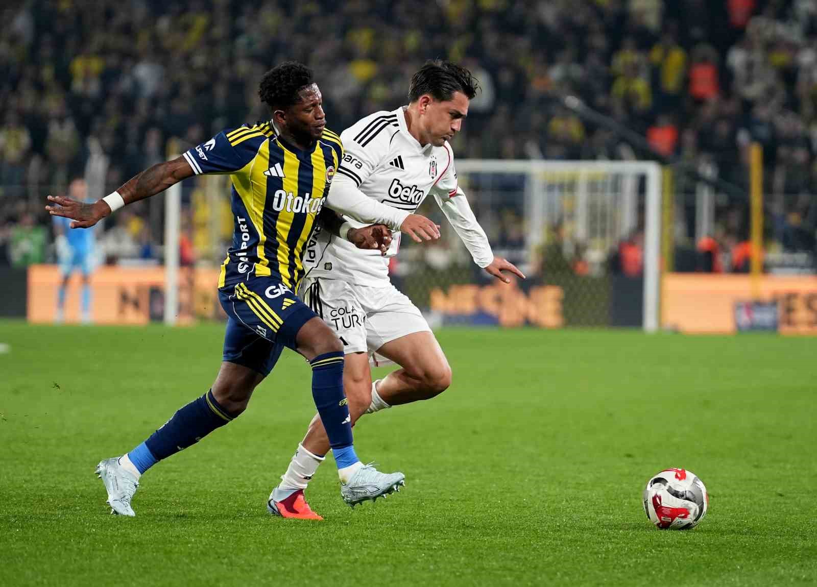 Trendyol Süper Lig: Fenerbahçe: 1 - Beşiktaş: 0 (Maç sonucu)
