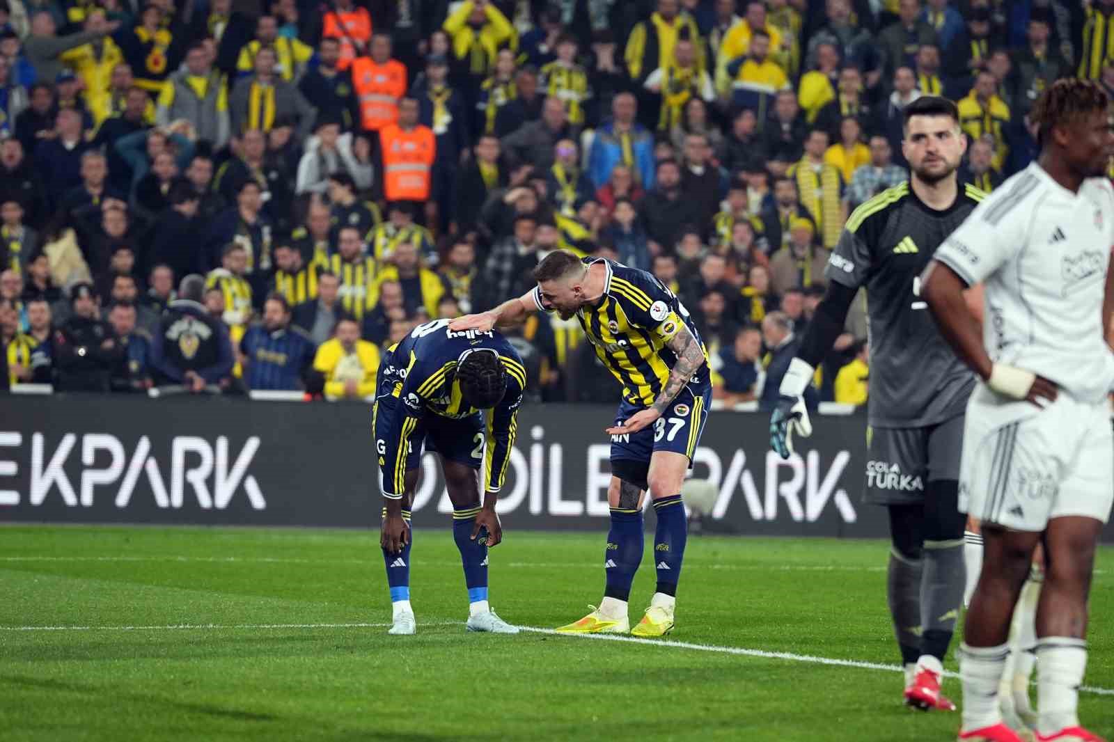 Trendyol Süper Lig: Fenerbahçe: 1 - Beşiktaş: 0 (Maç sonucu)
