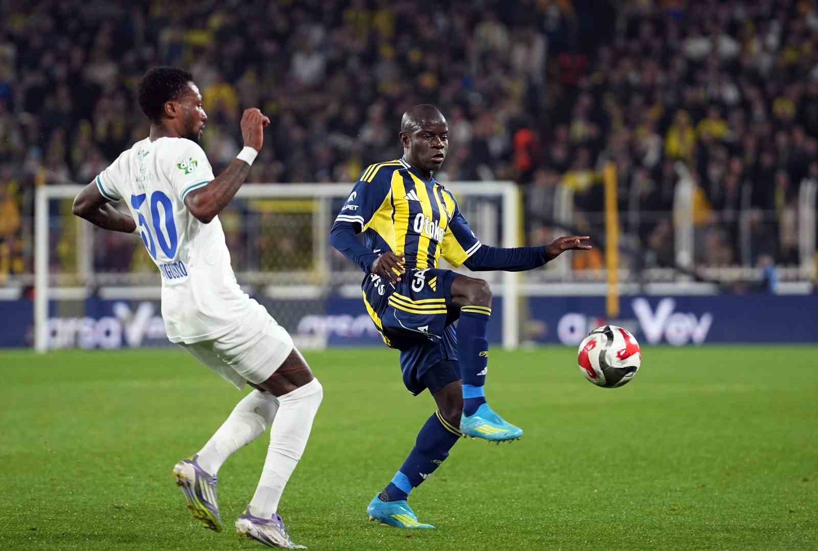Trendyol Süper Lig: Fenerbahçe: 2 - Çaykur Rizespor: 2 (Maç sonucu)
