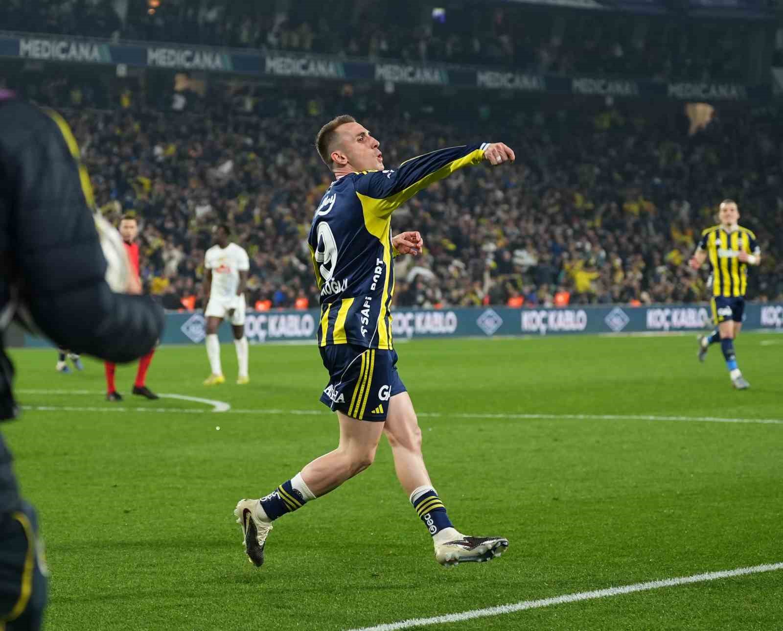 Trendyol Süper Lig: Fenerbahçe: 2 - Çaykur Rizespor: 2 (Maç sonucu)
