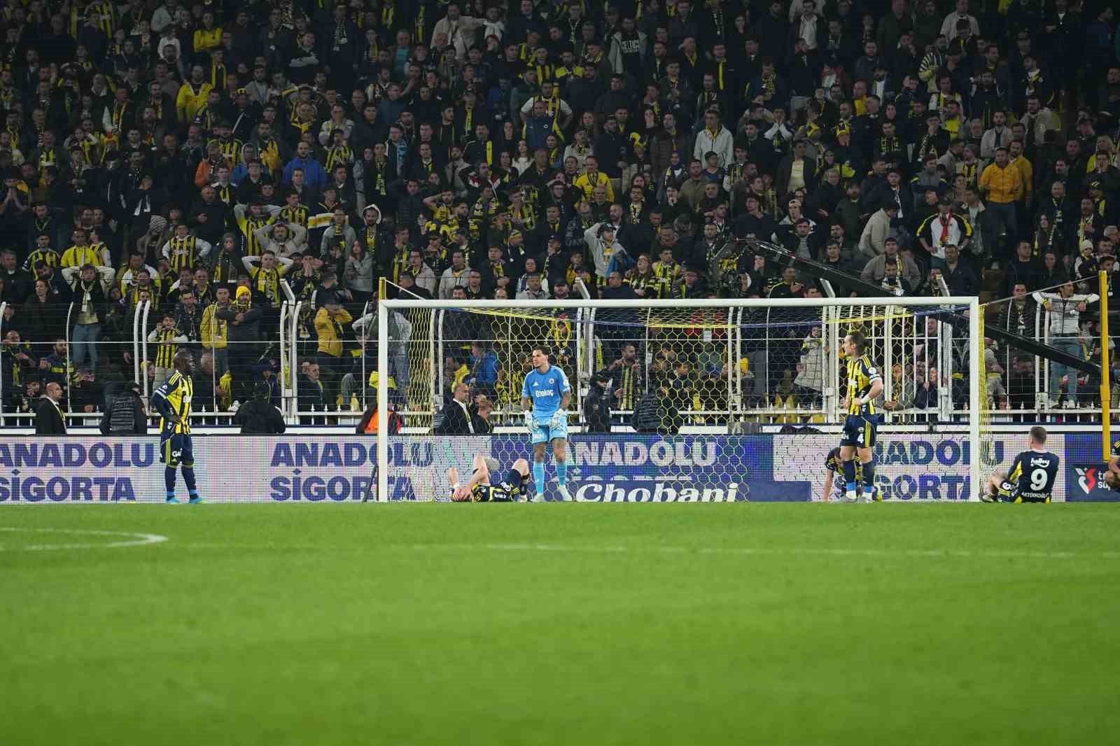 Trendyol Süper Lig: Fenerbahçe: 2 - Çaykur Rizespor: 2 (Maç sonucu)
