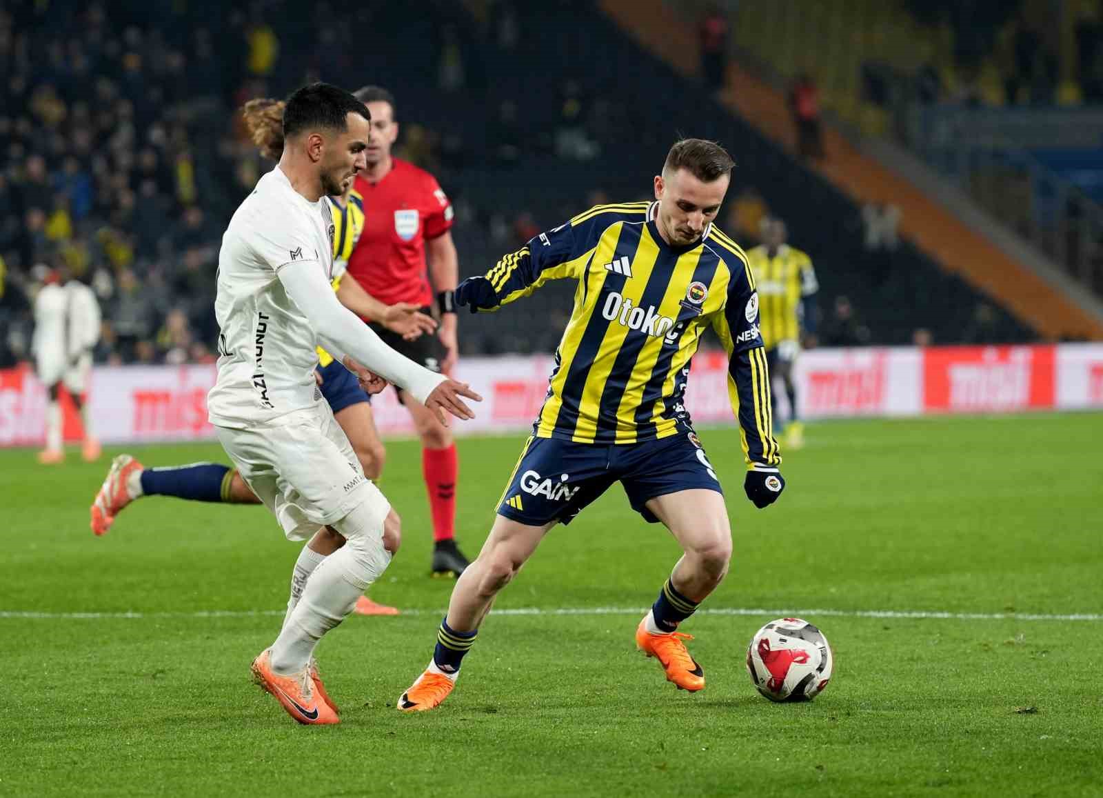 Trendyol Süper Lig: Fenerbahçe: 4 - Gaziantep FK: 1 (Maç sonucu)
