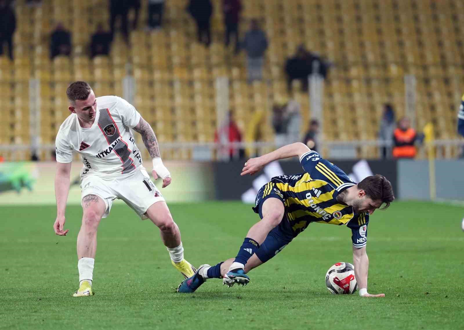 Trendyol Süper Lig: Fenerbahçe: 4 - Gaziantep FK: 1 (Maç sonucu)
