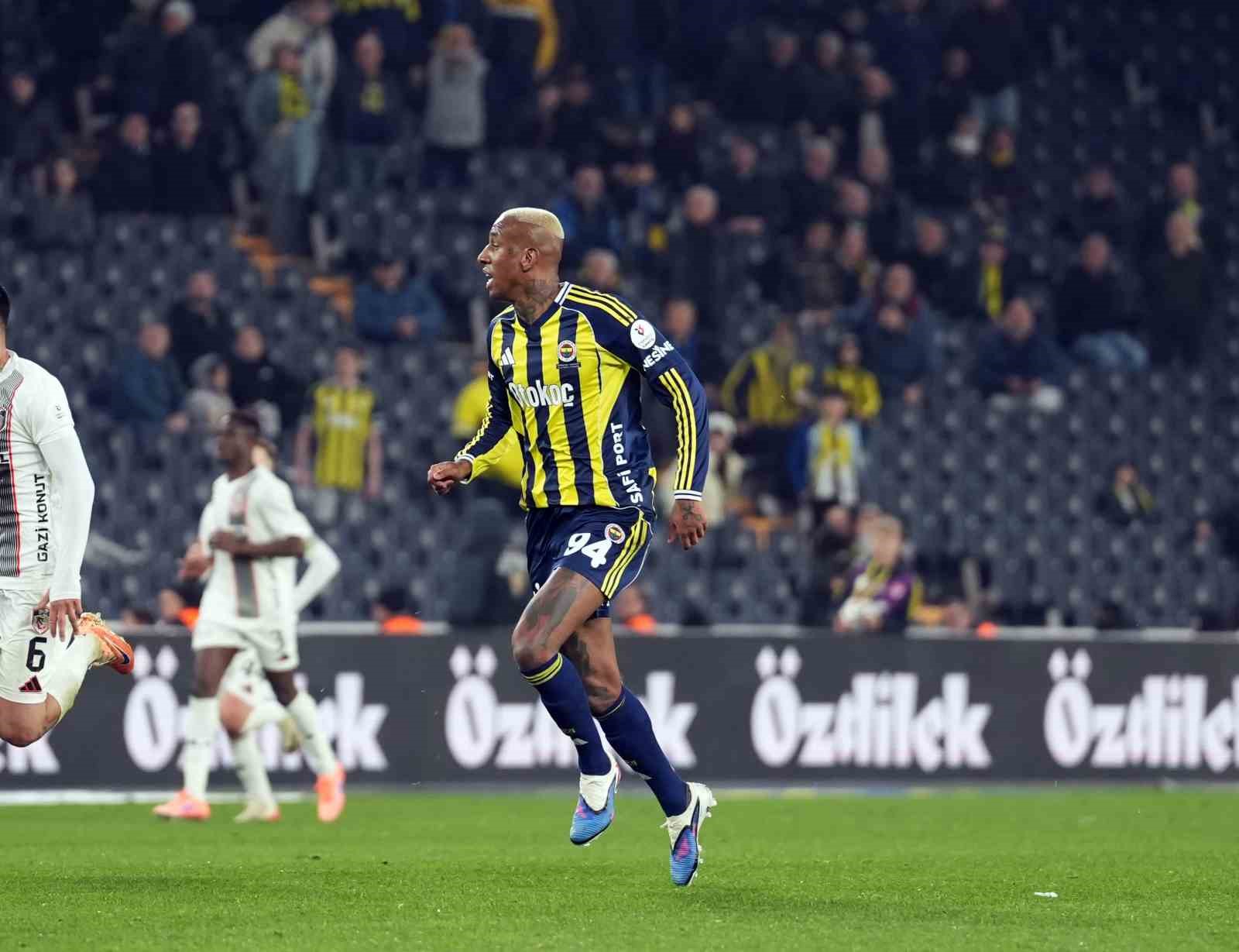 Trendyol Süper Lig: Fenerbahçe: 4 - Gaziantep FK: 1 (Maç sonucu)
