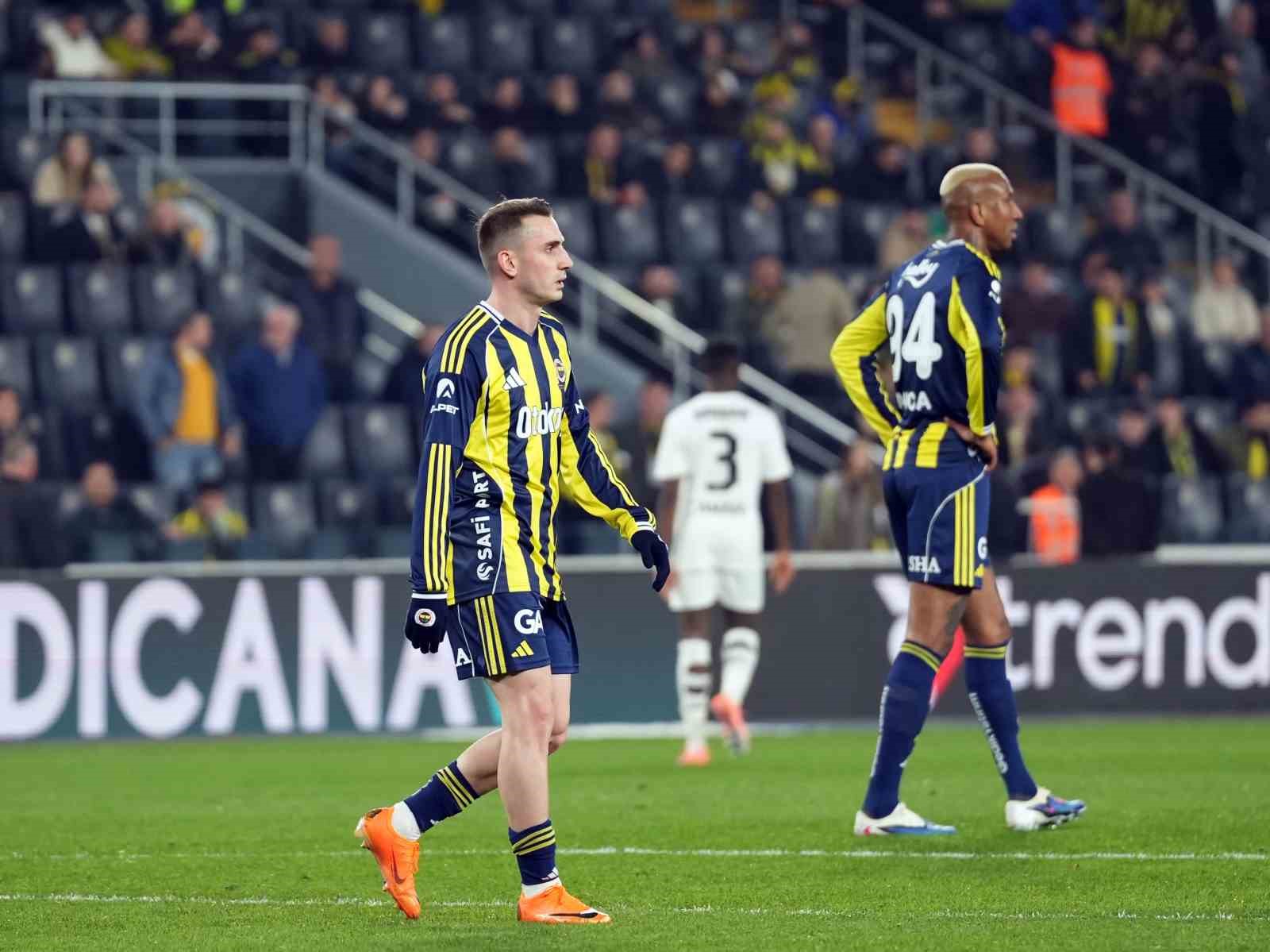 Trendyol Süper Lig: Fenerbahçe: 4 - Gaziantep FK: 1 (Maç sonucu)
