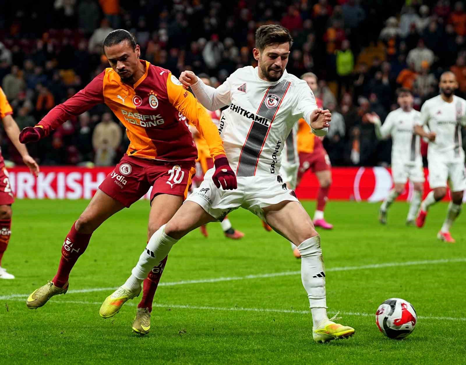 Trendyol Süper Lig: Galatasaray: 1 - Gaziantep FK: 1 (Maç sonucu)
