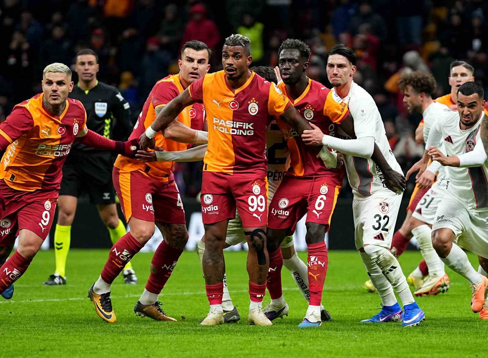 Trendyol Süper Lig: Galatasaray: 1 - Gaziantep FK: 1 (Maç sonucu)
