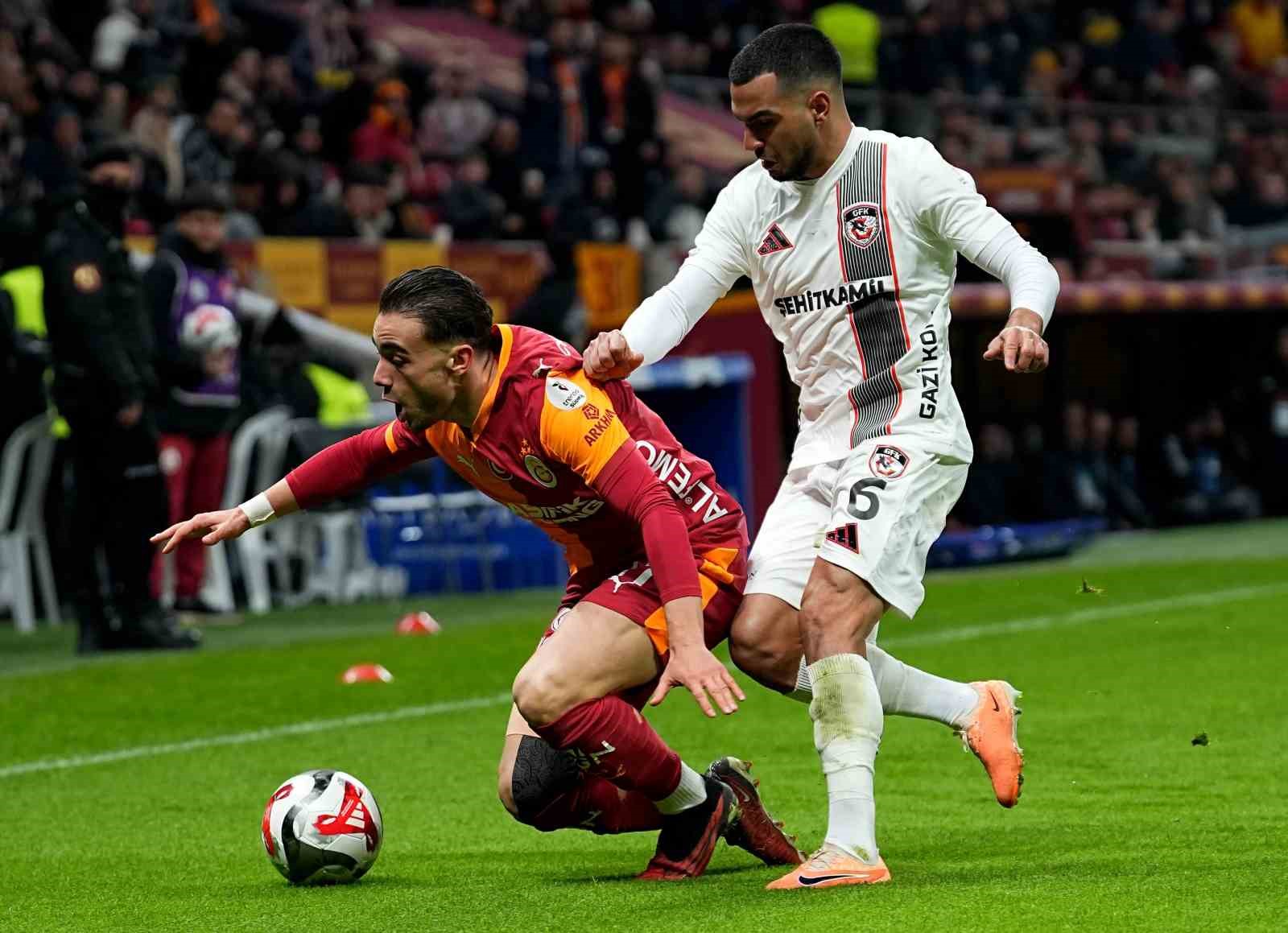 Trendyol Süper Lig: Galatasaray: 1 - Gaziantep FK: 1 (Maç sonucu)
