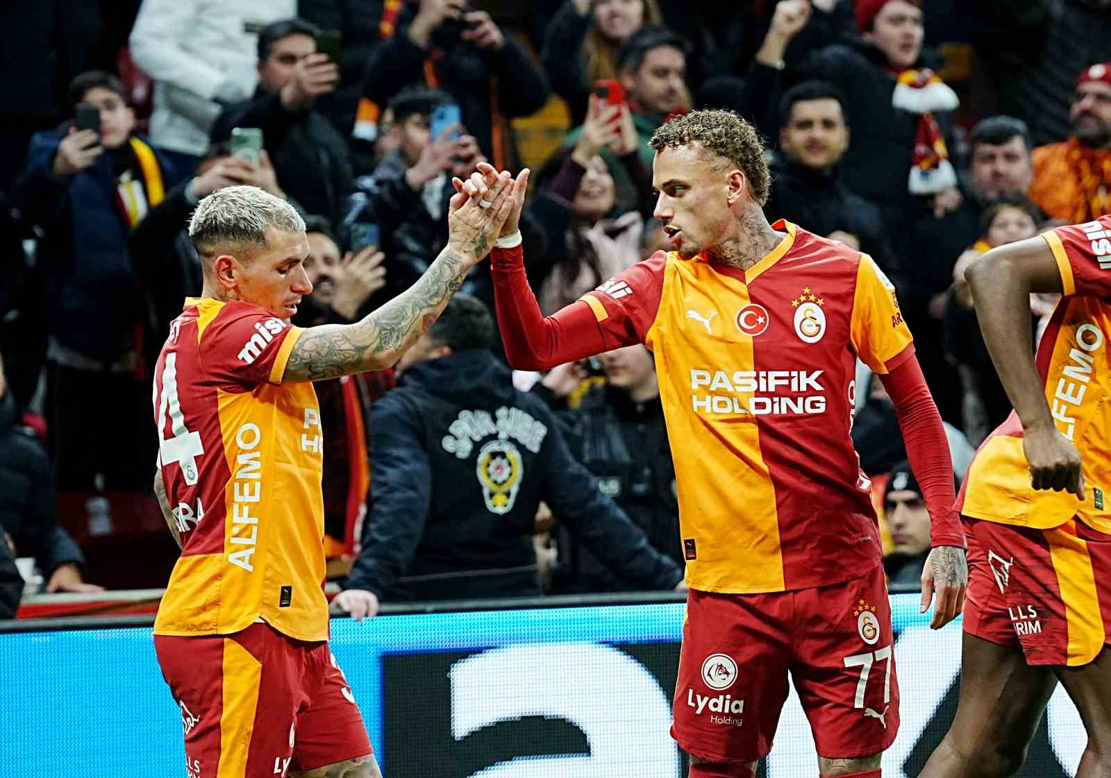 Trendyol Süper Lig: Galatasaray: 3 - Corendon Alanyaspor: 1 (Maç sonucu)
