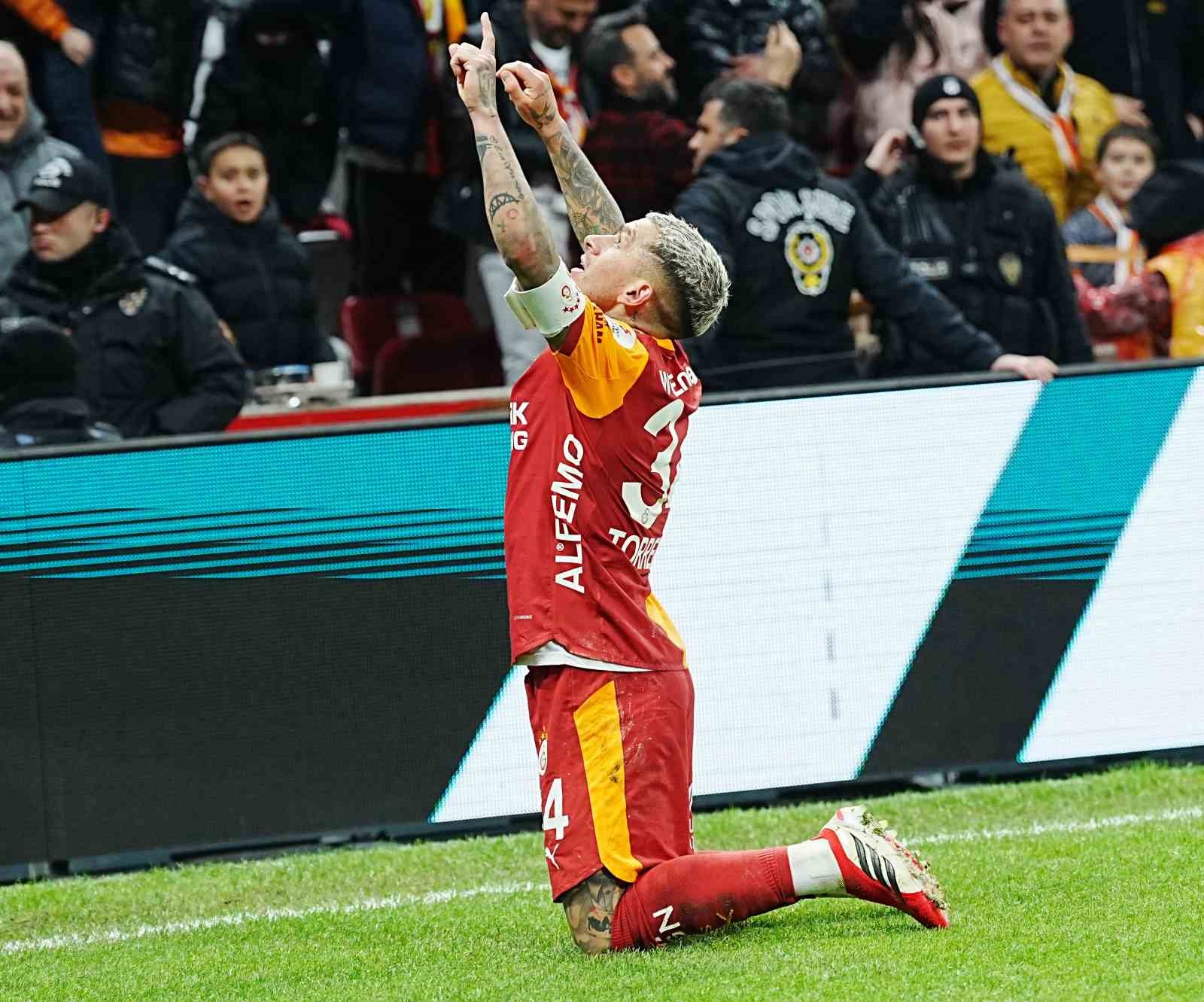 Trendyol Süper Lig: Galatasaray: 3 - Corendon Alanyaspor: 1 (Maç sonucu)
