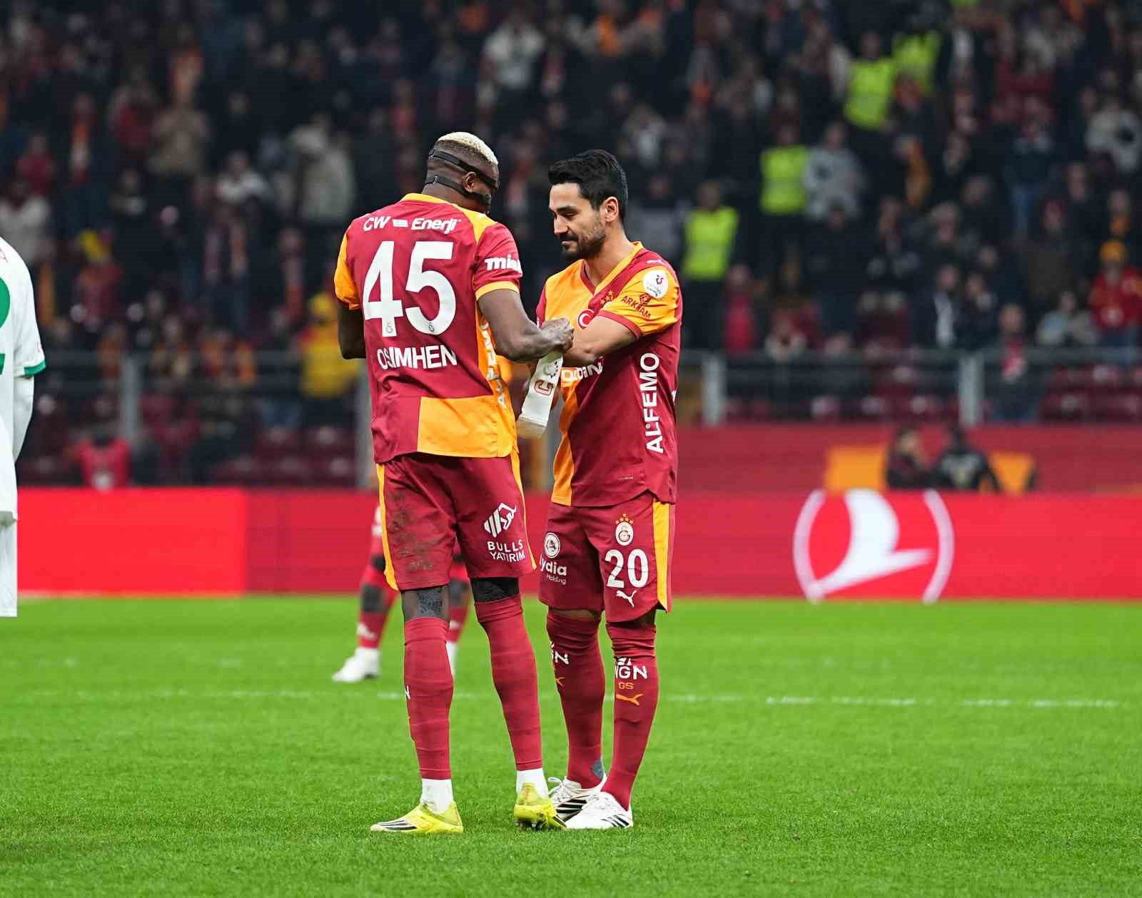 Trendyol Süper Lig: Galatasaray: 3 - Corendon Alanyaspor: 1 (Maç sonucu)
