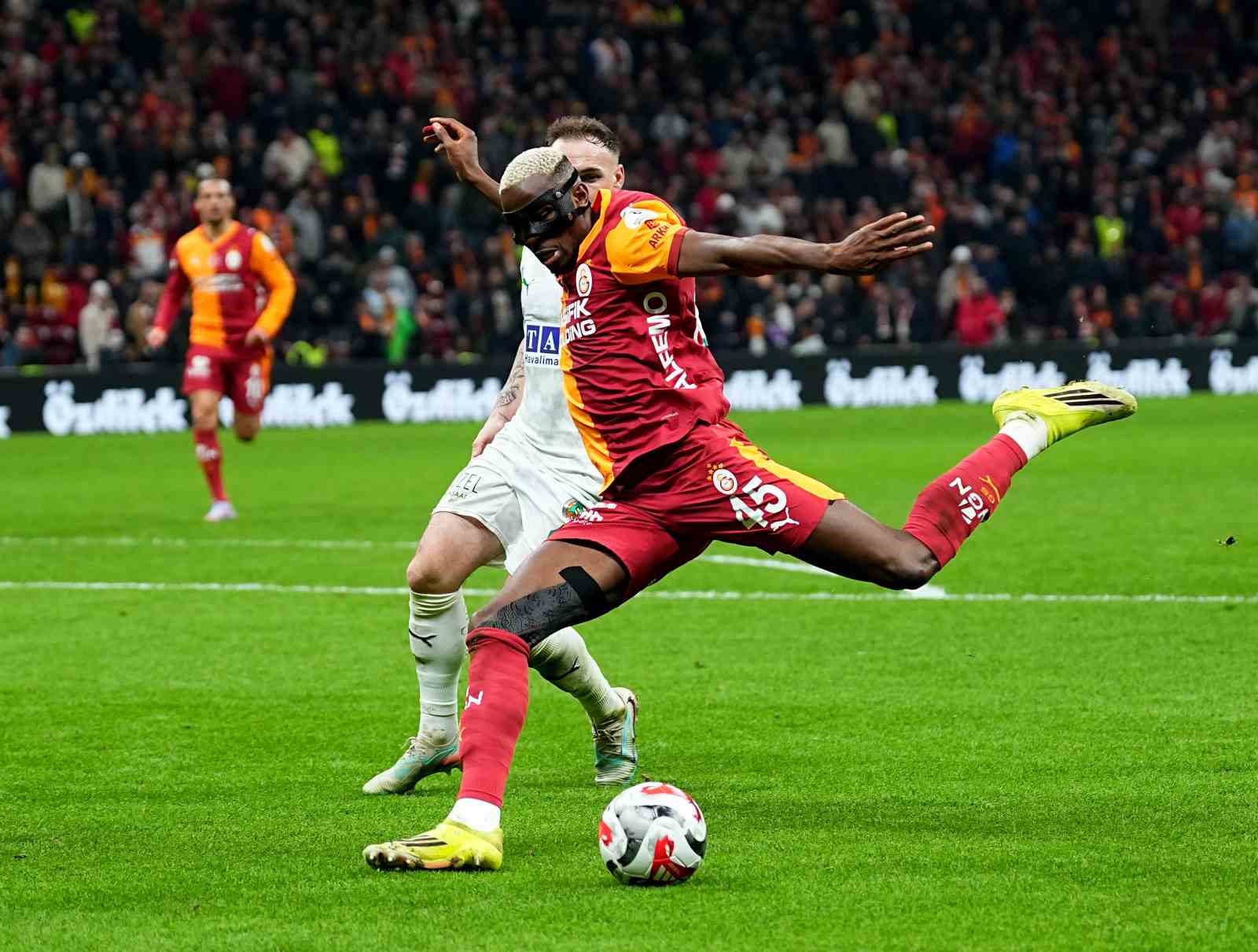 Trendyol Süper Lig: Galatasaray: 3 - Corendon Alanyaspor: 1 (Maç sonucu)
