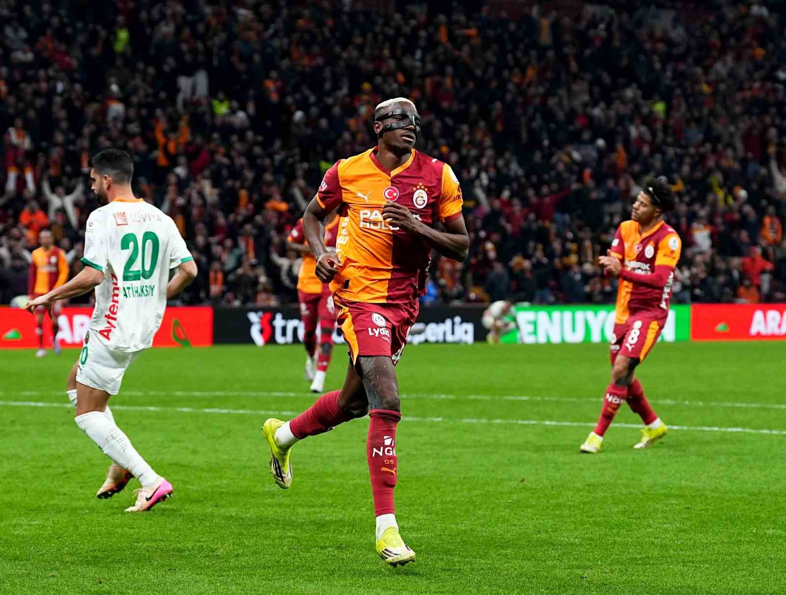 Trendyol Süper Lig: Galatasaray: 3 - Corendon Alanyaspor: 1 (Maç sonucu)
