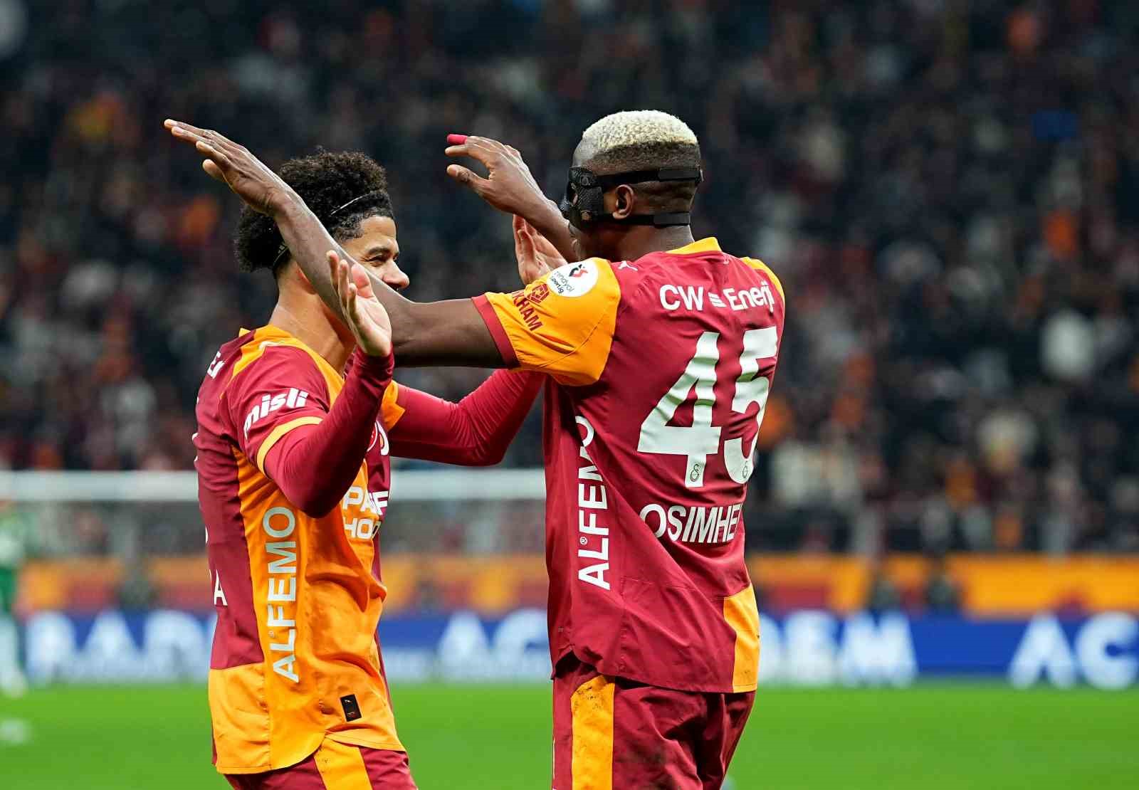 Trendyol Süper Lig: Galatasaray: 3 - Corendon Alanyaspor: 1 (Maç sonucu)
