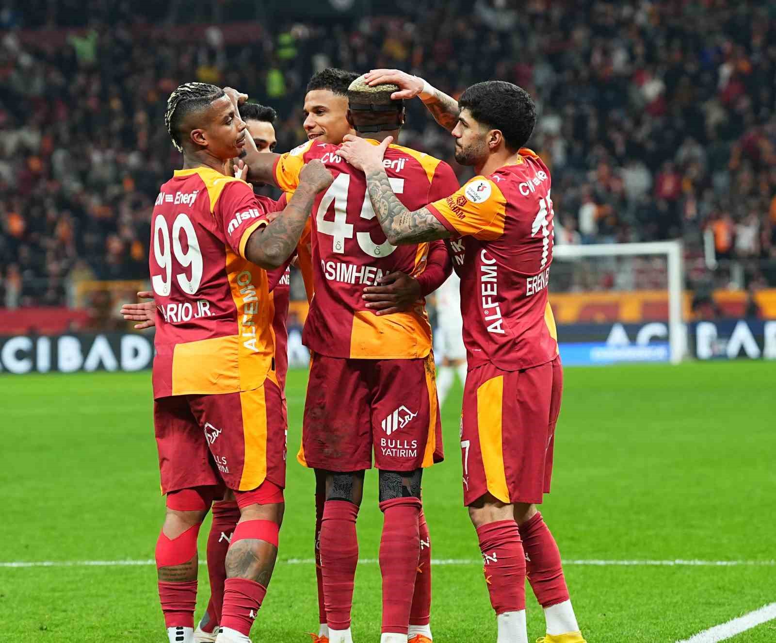 Trendyol Süper Lig: Galatasaray: 3 - Corendon Alanyaspor: 1 (Maç sonucu)
