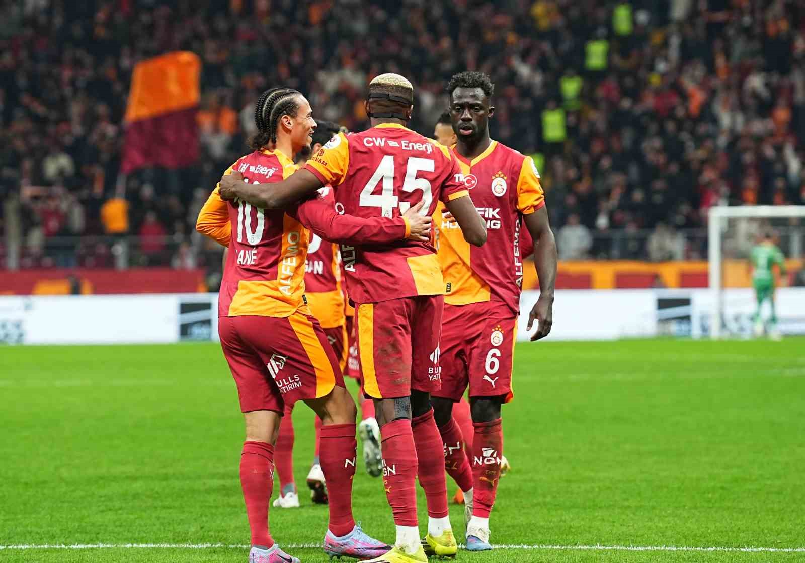 Trendyol Süper Lig: Galatasaray: 3 - Corendon Alanyaspor: 1 (Maç sonucu)
