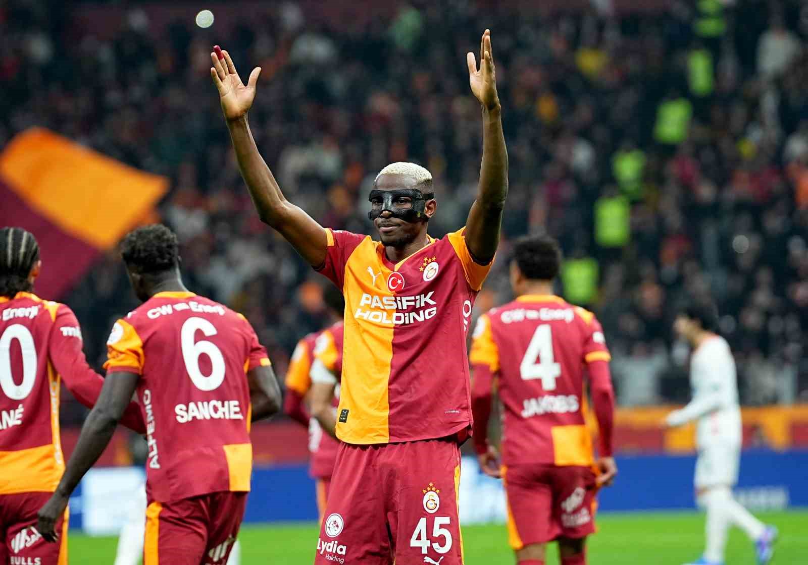 Trendyol Süper Lig: Galatasaray: 3 - Corendon Alanyaspor: 1 (Maç sonucu)
