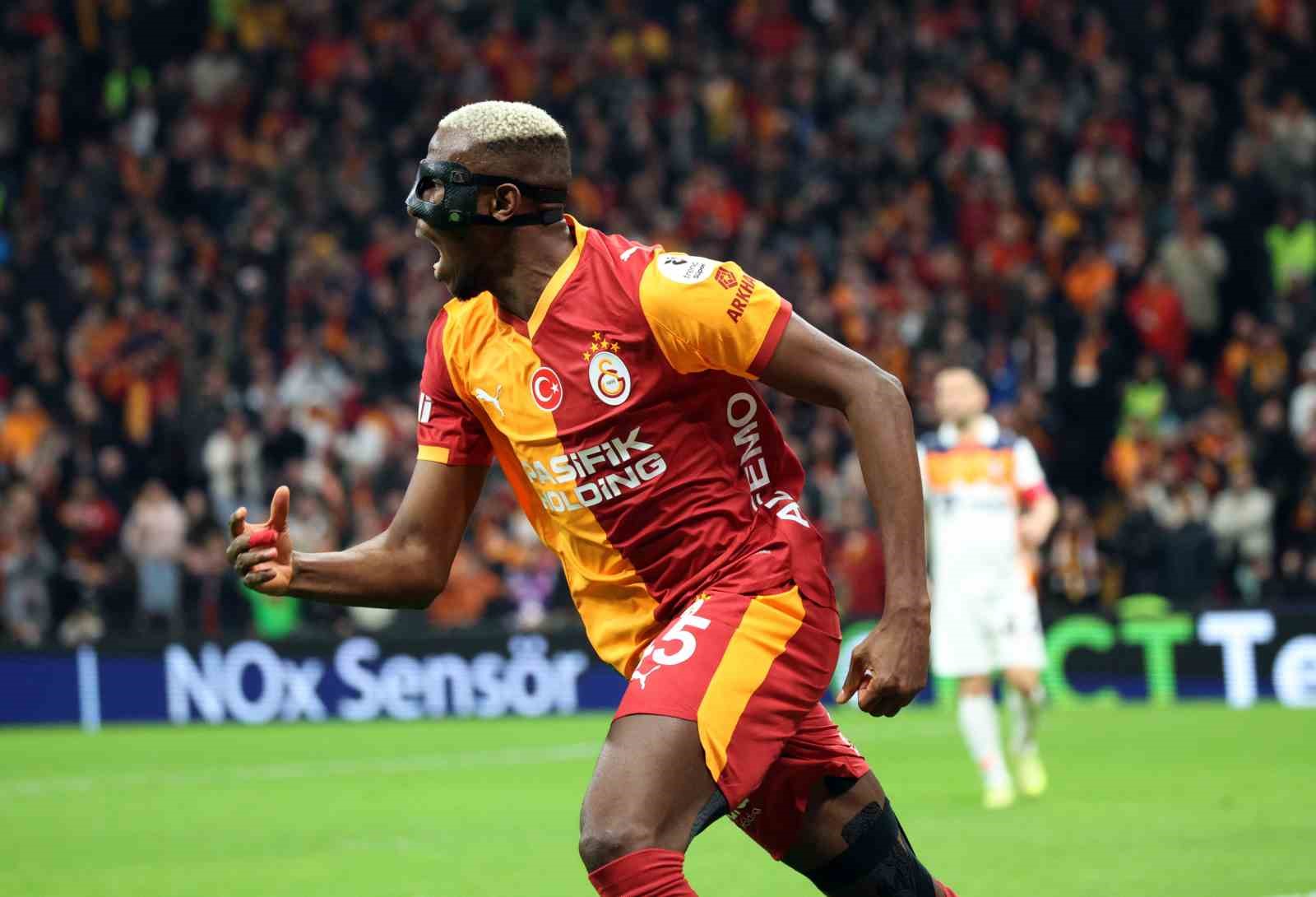 Trendyol Süper Lig: Galatasaray: 3 - RAMS Başakşehir: 0 (Maç sonucu)

