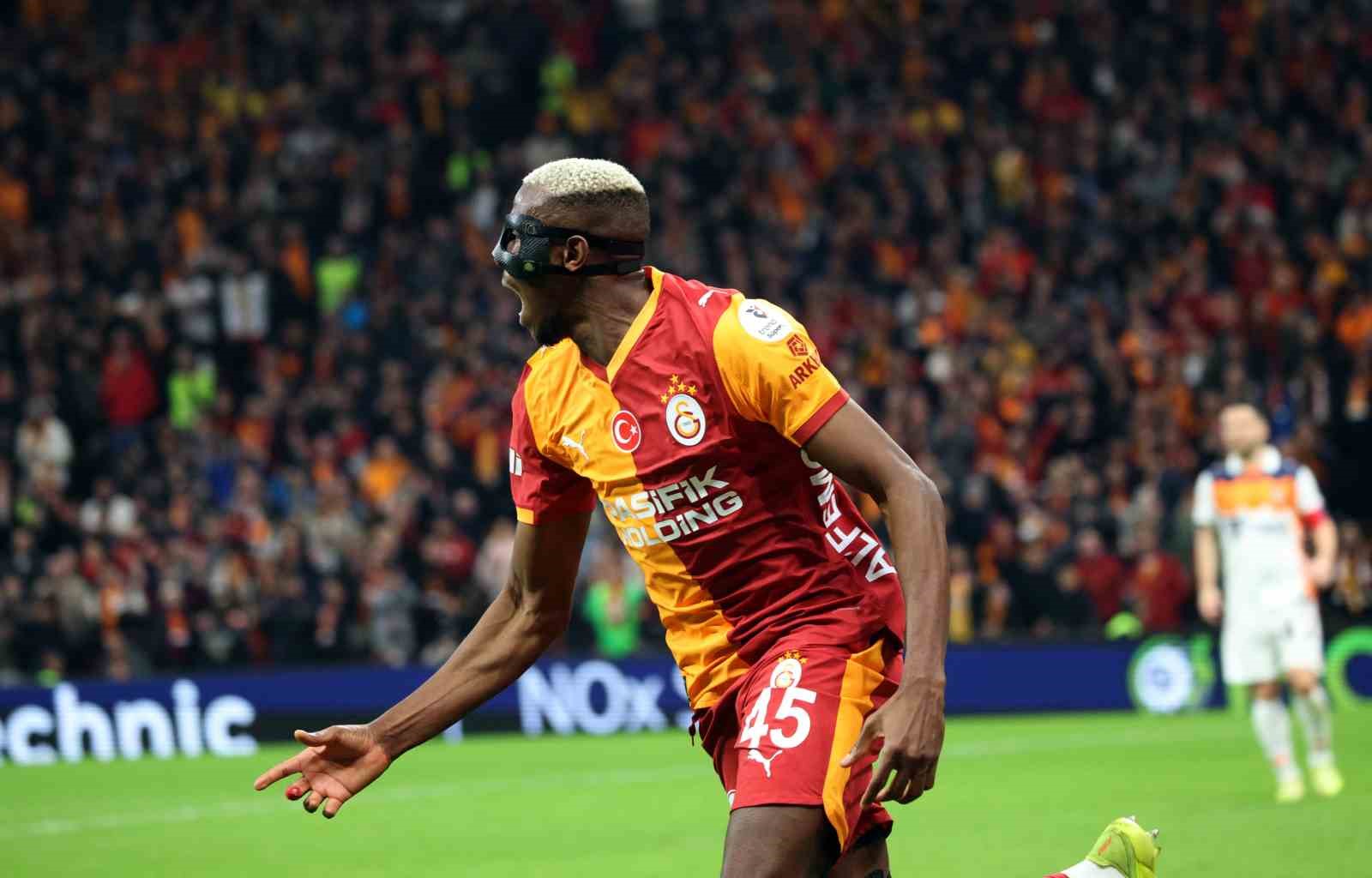 Trendyol Süper Lig: Galatasaray: 3 - RAMS Başakşehir: 0 (Maç sonucu)
