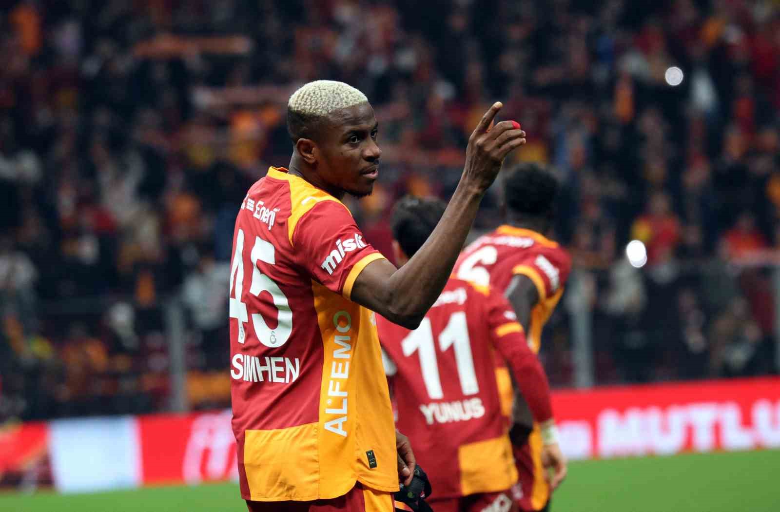 Trendyol Süper Lig: Galatasaray: 3 - RAMS Başakşehir: 0 (Maç sonucu)
