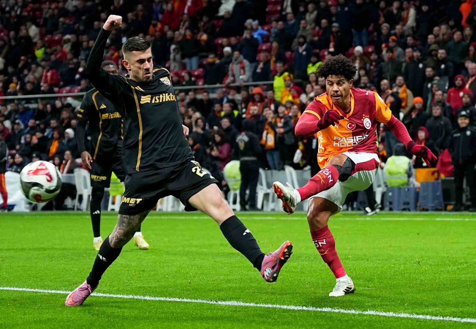 Trendyol Süper Lig: Galatasaray: 4 - Kayserispor: 0 (Maç sonucu)
