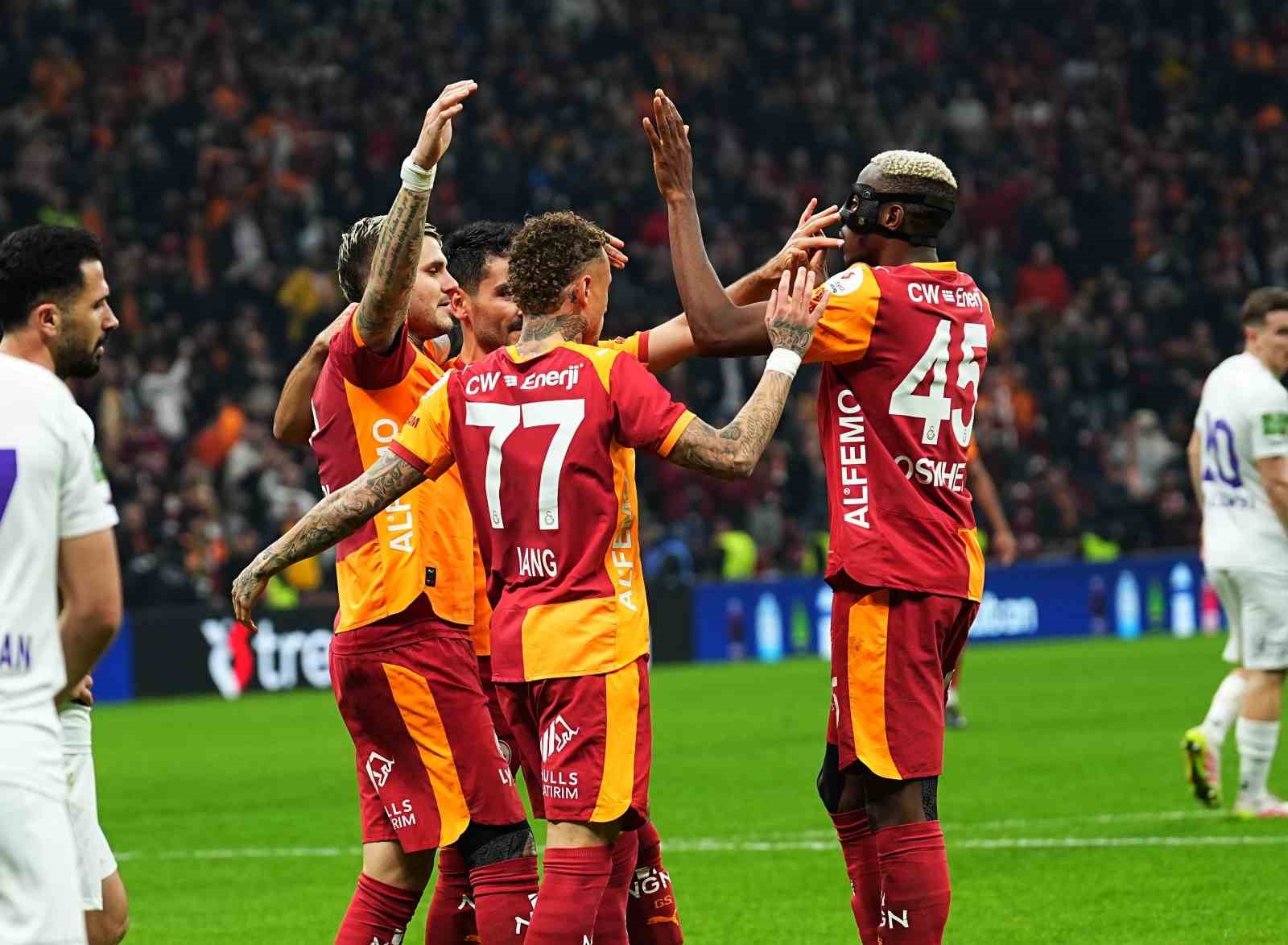 Trendyol Süper Lig: Galatasaray: 5 - Eyüpspor: 1 (Maç sonucu)
