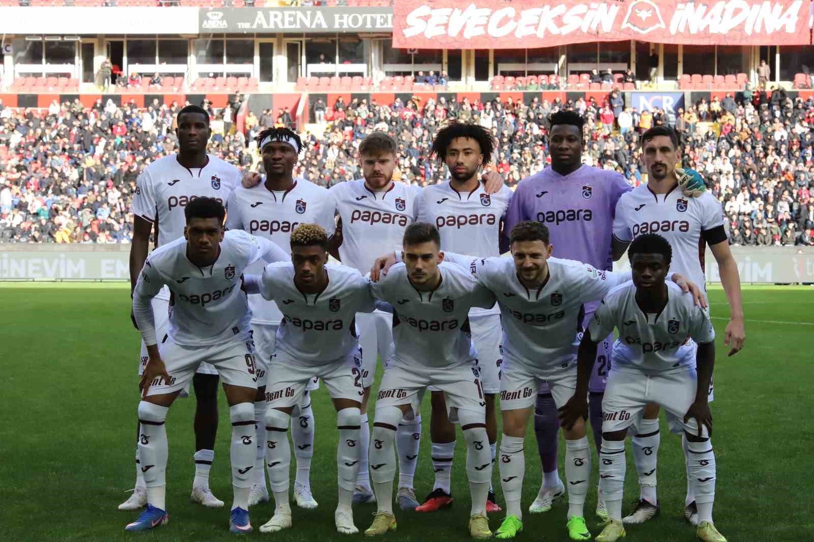 Trendyol Süper Lig: Gaziantep FK: 0 - Trabzonspor: 0 (Maç devam ediyor)
