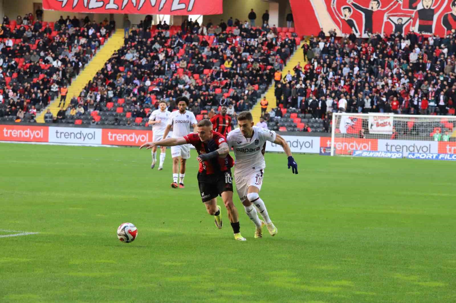 Trendyol Süper Lig: Gaziantep FK: 0 - Trabzonspor: 0 (Maç devam ediyor)
