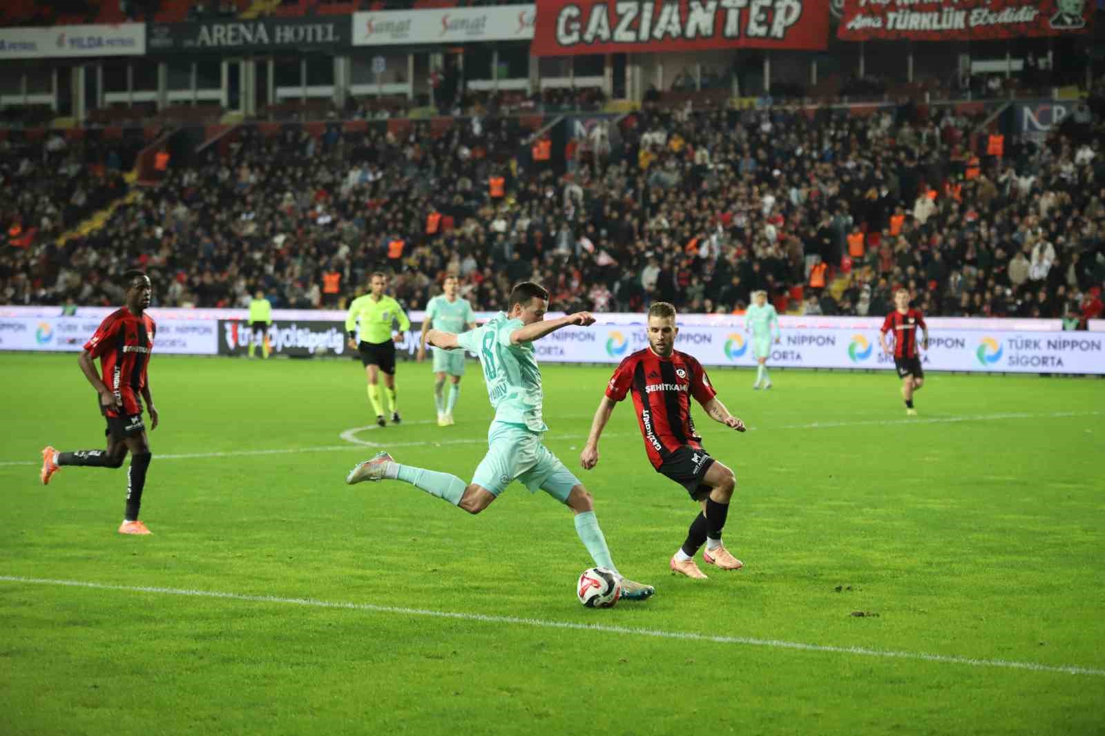Trendyol Süper Lig: Gaziantep FK: 3 - Kayserispor: 0 (Maç sonucu)

