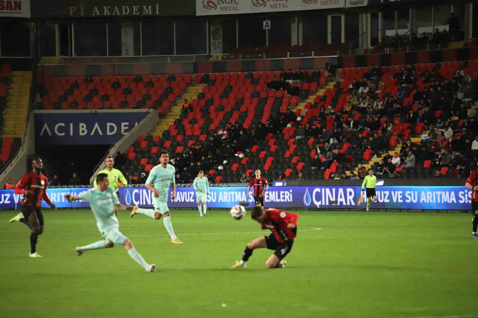Trendyol Süper Lig: Gaziantep FK: 3 - Kayserispor: 0 (Maç sonucu)
