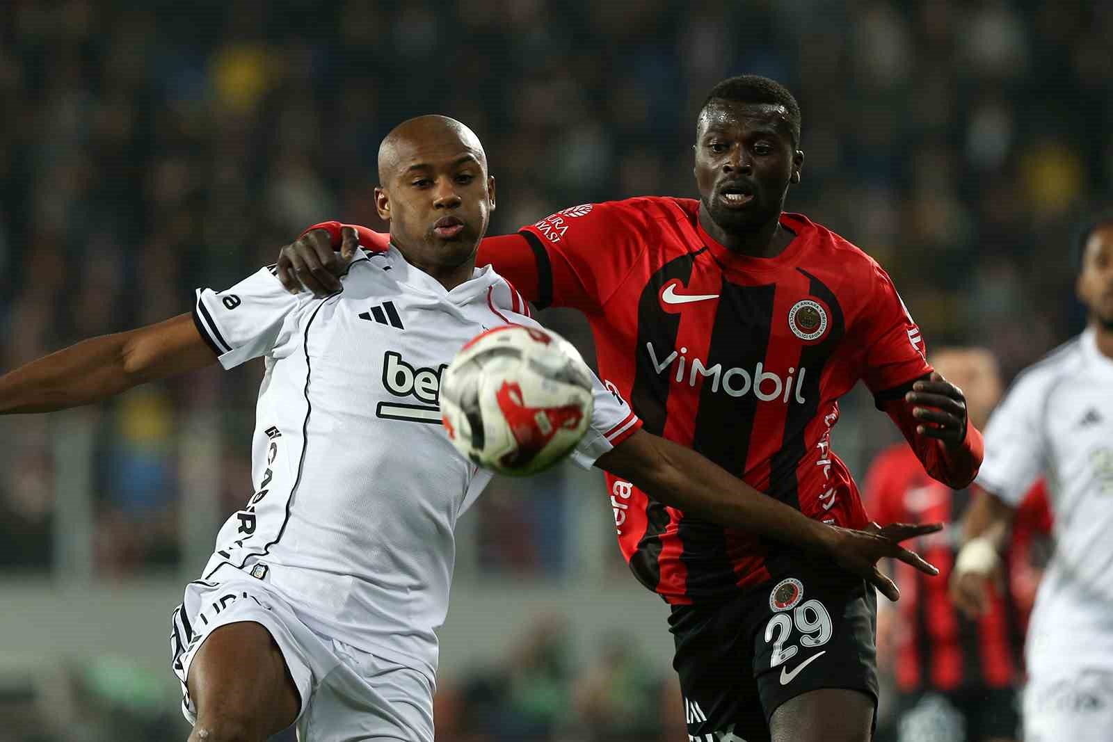 Trendyol Süper Lig: Gençlerbirliği: 0 - Beşiktaş: 2 (Maç sonucu)
Trendyol Süper Lig: Gençlerbirliği: 0 - Beşiktaş: 2 (Maç sonucu)