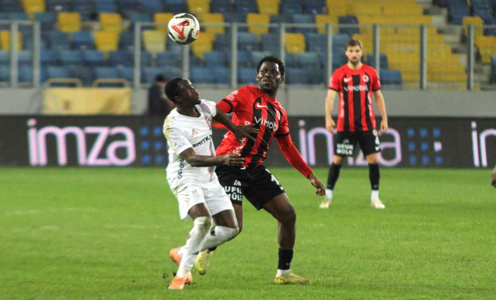 Trendyol Süper Lig: Gençlerbirliği: 2 - Gaziantep FK: 1 (Maç sonucu)
