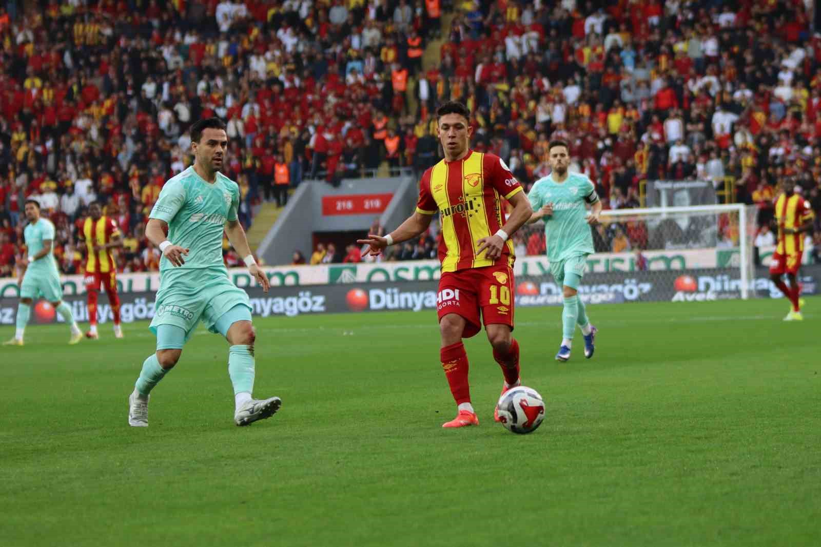 Trendyol Süper Lig: Göztepe: 0 - Kayserispor: 0 (İlk yarı)
