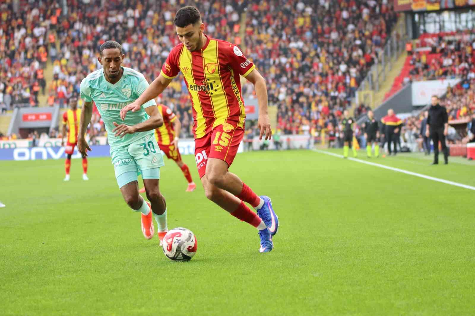 Trendyol Süper Lig: Göztepe: 0 - Kayserispor: 0 (İlk yarı)
