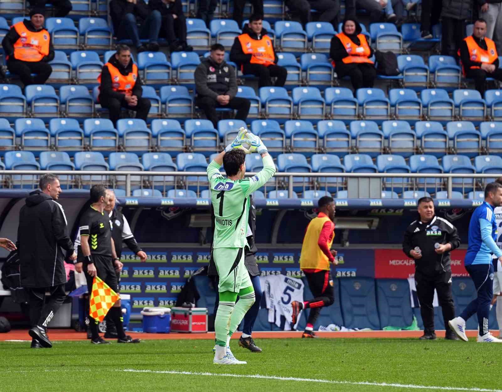 Trendyol Süper Lig: Kasımpaşa: 2 - Kayserispor: 0 (Maç sonucu)
Trendyol Süper Lig: Kasımpaşa: 2 - Kayserispor: 0 (Maç sonucu)