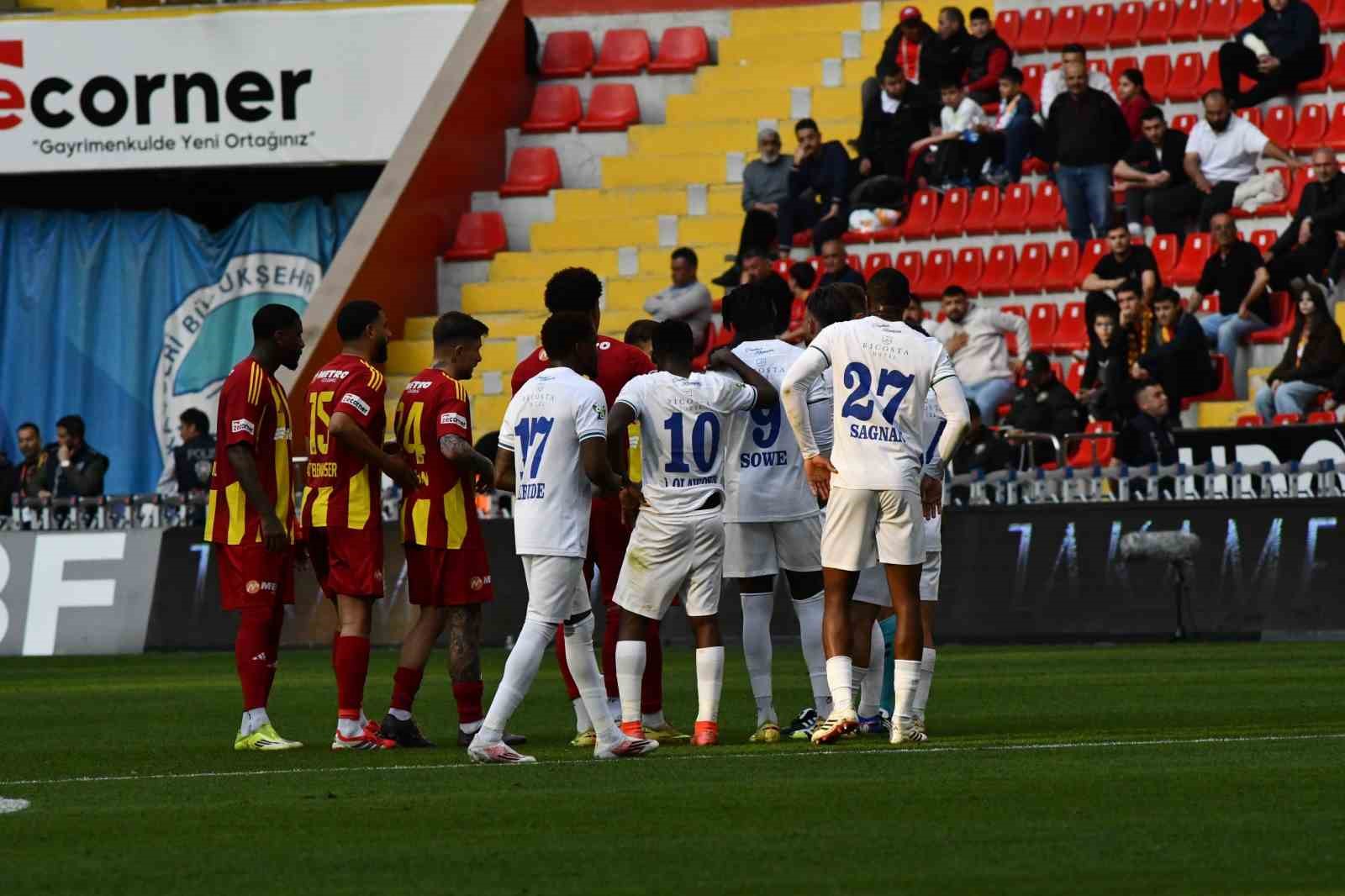 Trendyol Süper Lig: Kayserispor: 0 - Çaykur Rizespor: 0 (İlk yarı)
