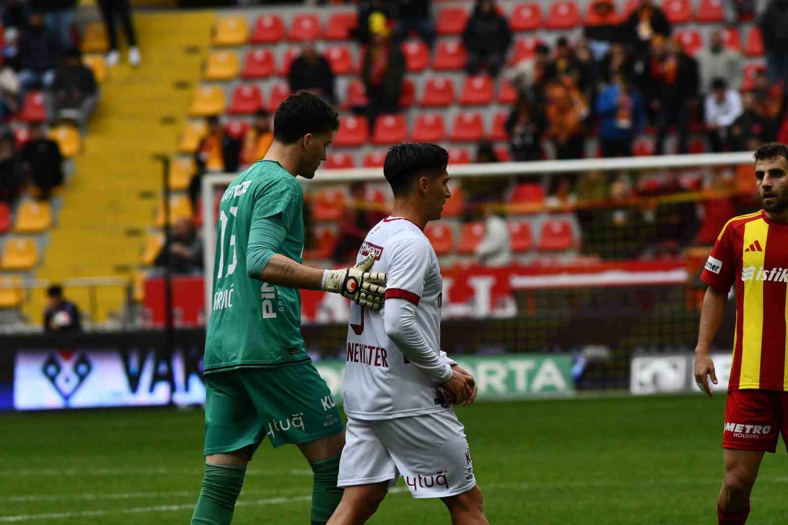 Trendyol Süper Lig: Kayserispor: 0 - Fatih Karagümrük: 0 (İlk yarı)
