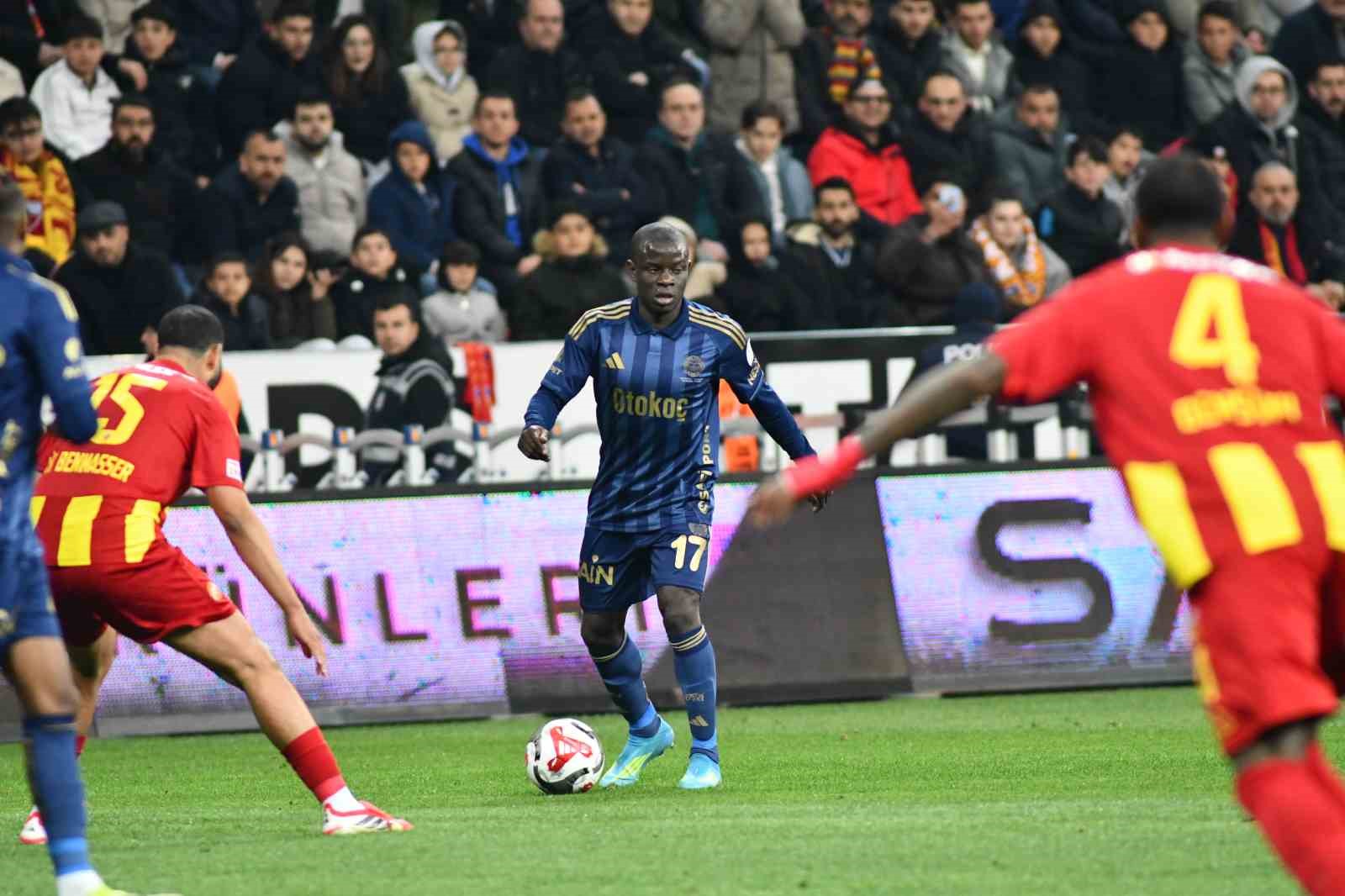 Trendyol Süper Lig: Kayserispor: 0 - Fenerbahçe: 4 (Maç sonucu)
