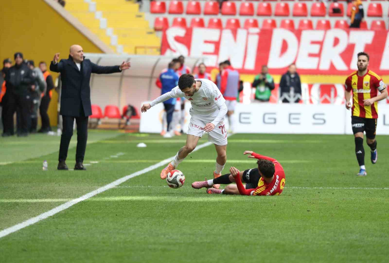 Trendyol Süper Lig: Kayserispor: 1 - Antalyaspor: 0 (Maç sonucu)
