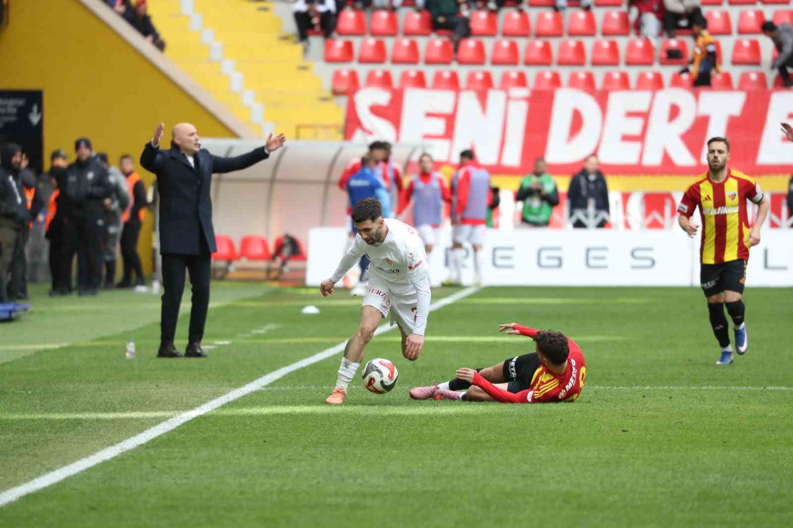 Trendyol Süper Lig: Kayserispor: 1 - Antalyaspor: 0 (Maç sonucu)
