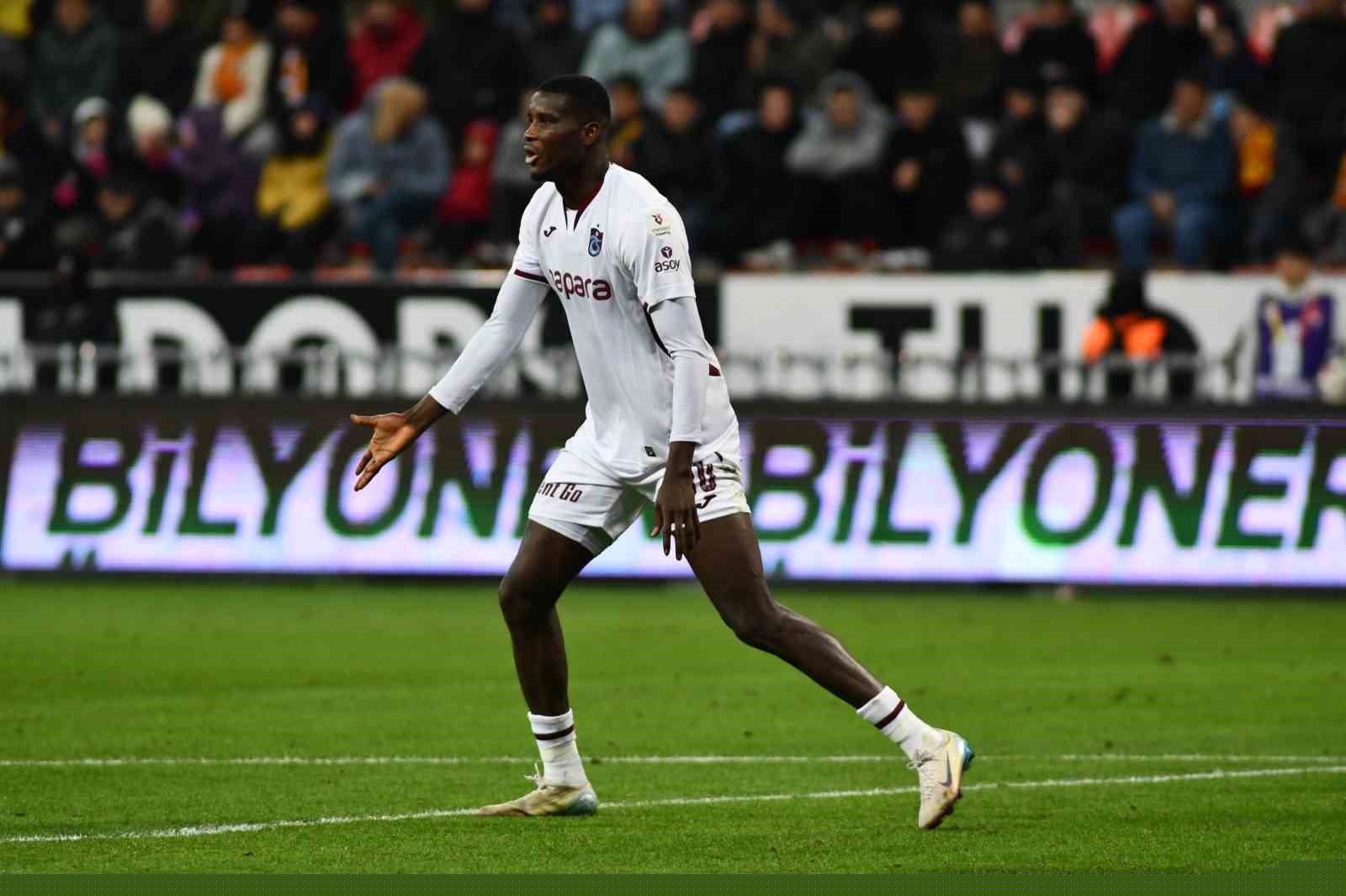 Trendyol Süper Lig: Kayserispor: 1 - Trabzonspor: 3 (Maç sonucu)
