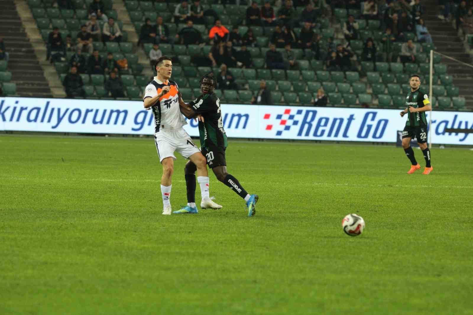 Trendyol Süper Lig: Kocaelispor: 0 - Başakşehir: 0 (İlk yarı)
