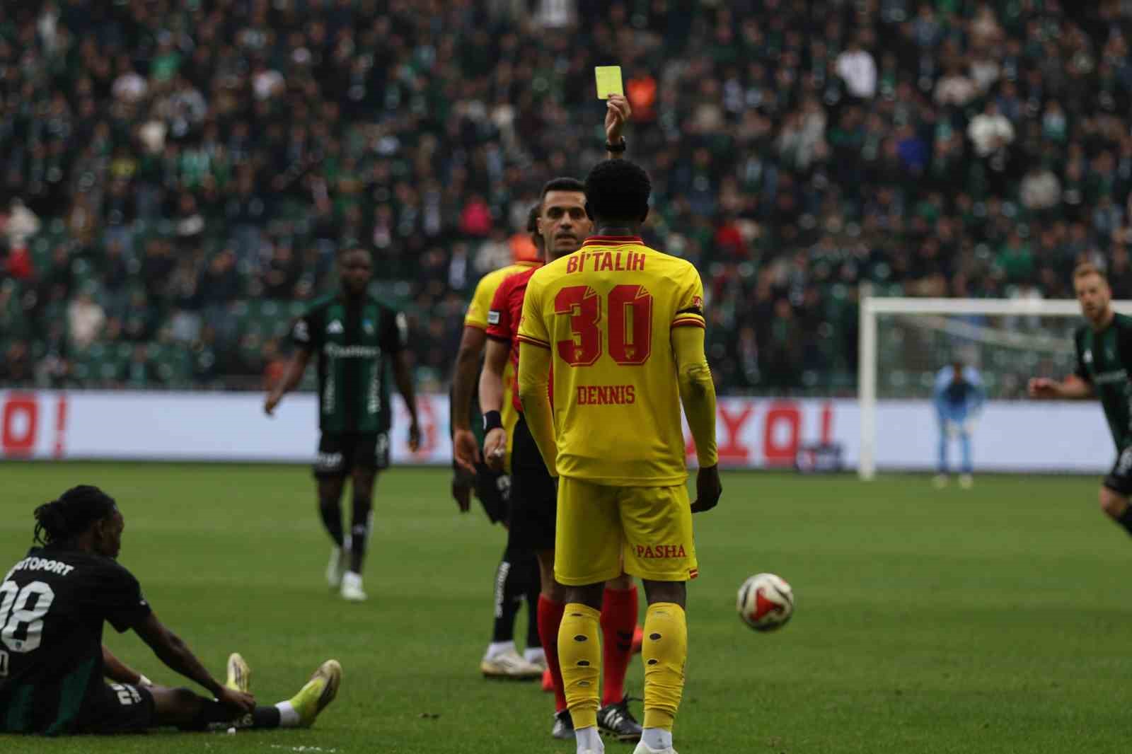 Trendyol Süper Lig: Kocaelispor: 1 - Göztepe:1 (Maç sonucu)
