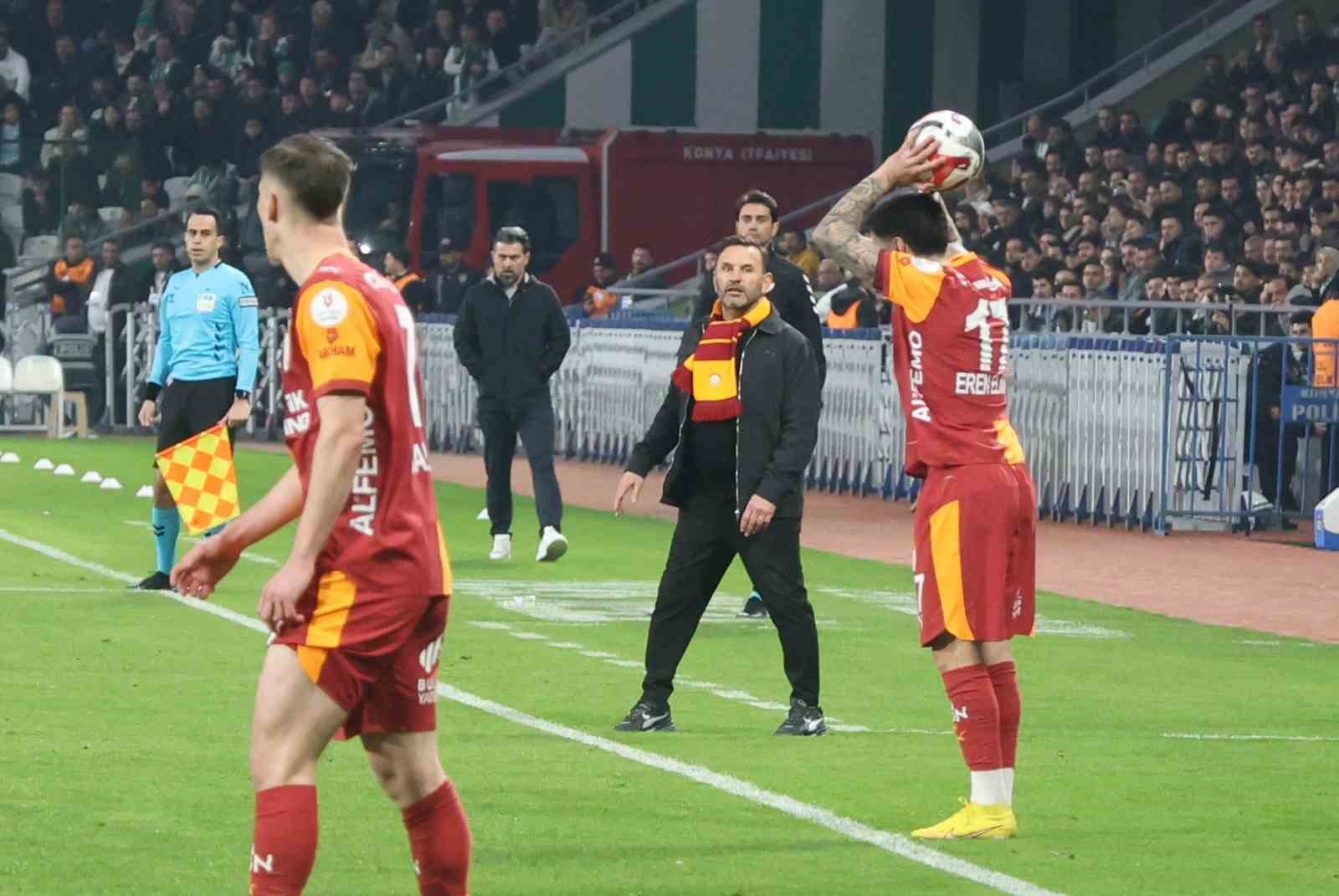 Trendyol Süper Lig: Konyaspor: 0 - Galatasaray: 0 (İlk yarı)
