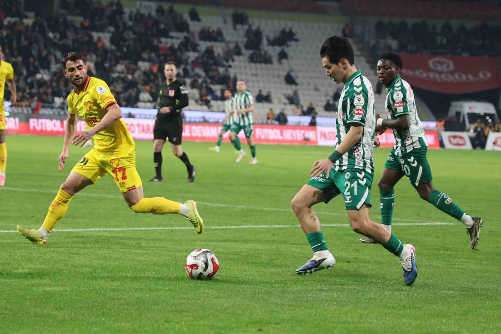 Trendyol Süper Lig: Konyaspor: 0 - Göztepe: 0 (Maç sonucu)
