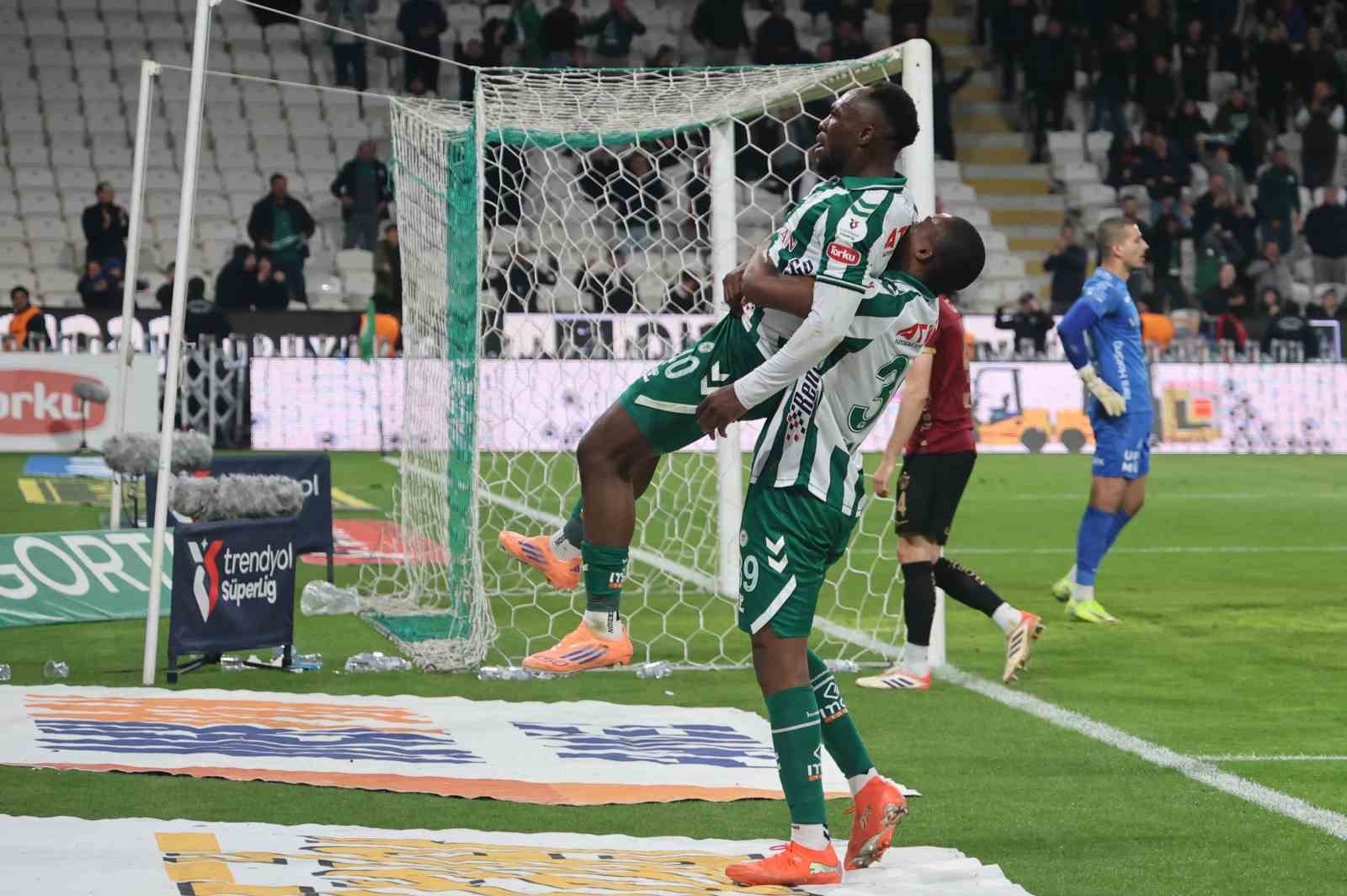 Trendyol Süper Lig: Konyaspor: 1 - Gençlerbirliği: 0 (Maç sonucu)
