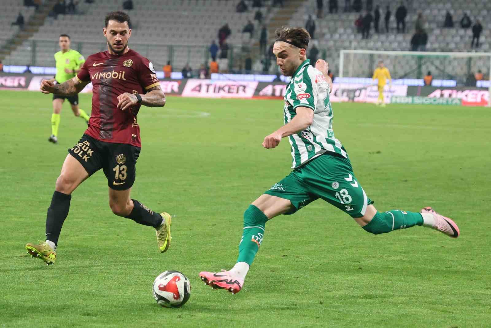 Trendyol Süper Lig: Konyaspor: 1 - Gençlerbirliği: 0 (Maç sonucu)
