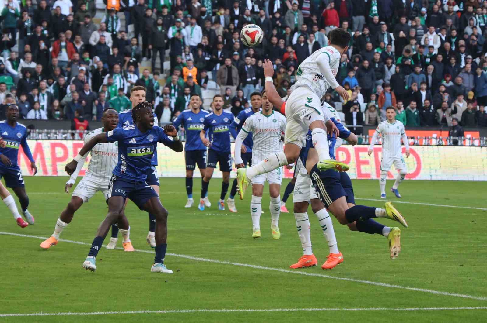 Trendyol Süper Lig: Konyaspor: 1 - Kasımpaşa: 1 (Maç sonucu)
