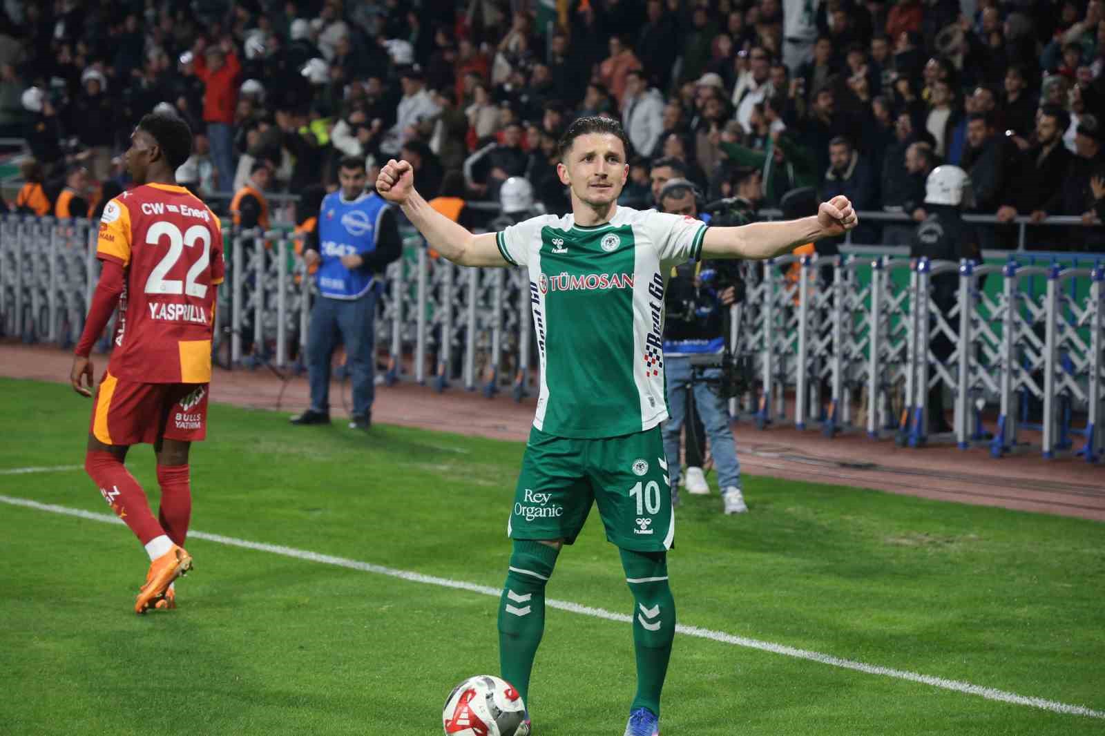 Trendyol Süper Lig: Konyaspor: 2 - Galatasaray: 0 (Maç sonucu)
